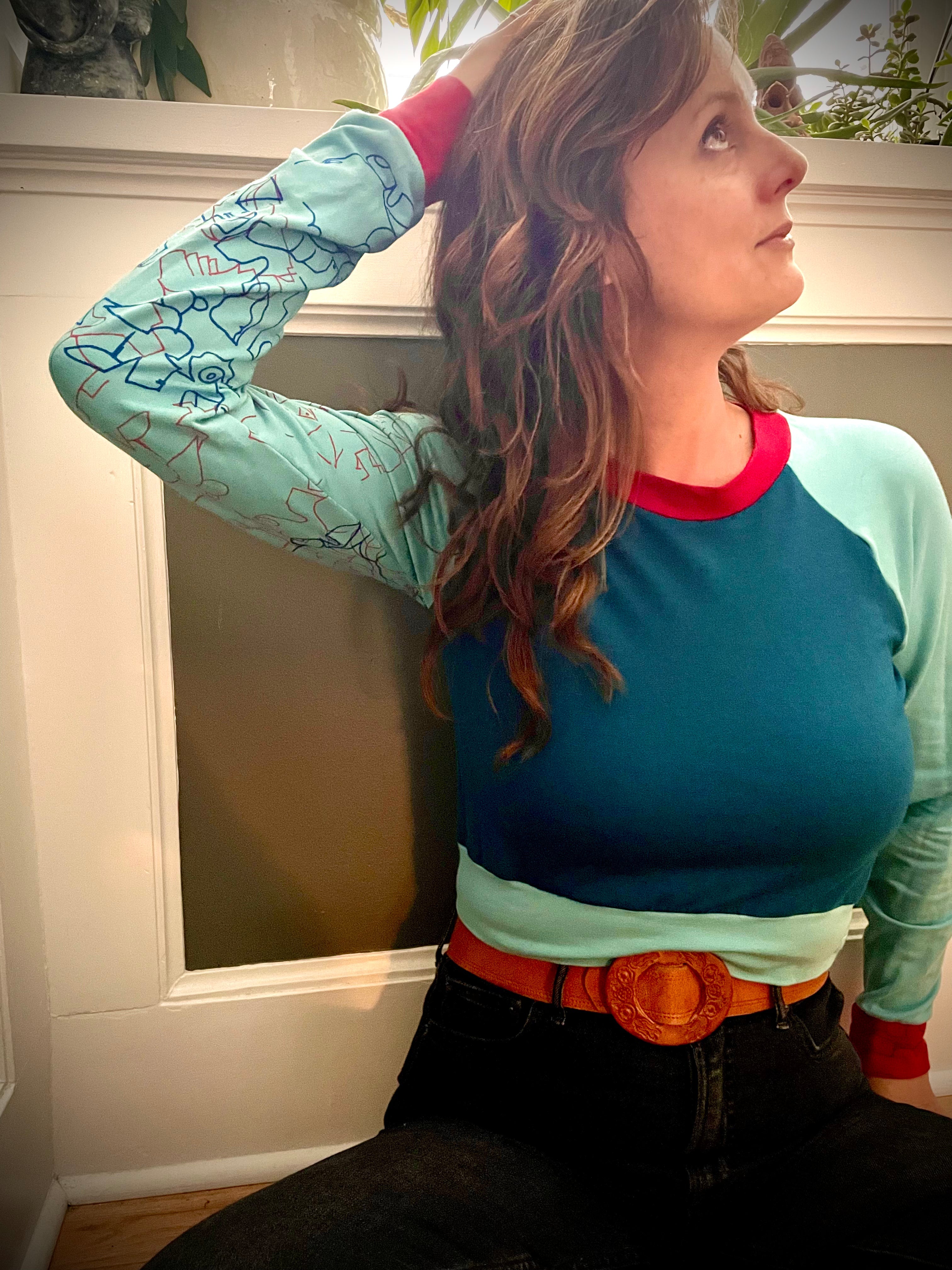 Deep Teal Pullover