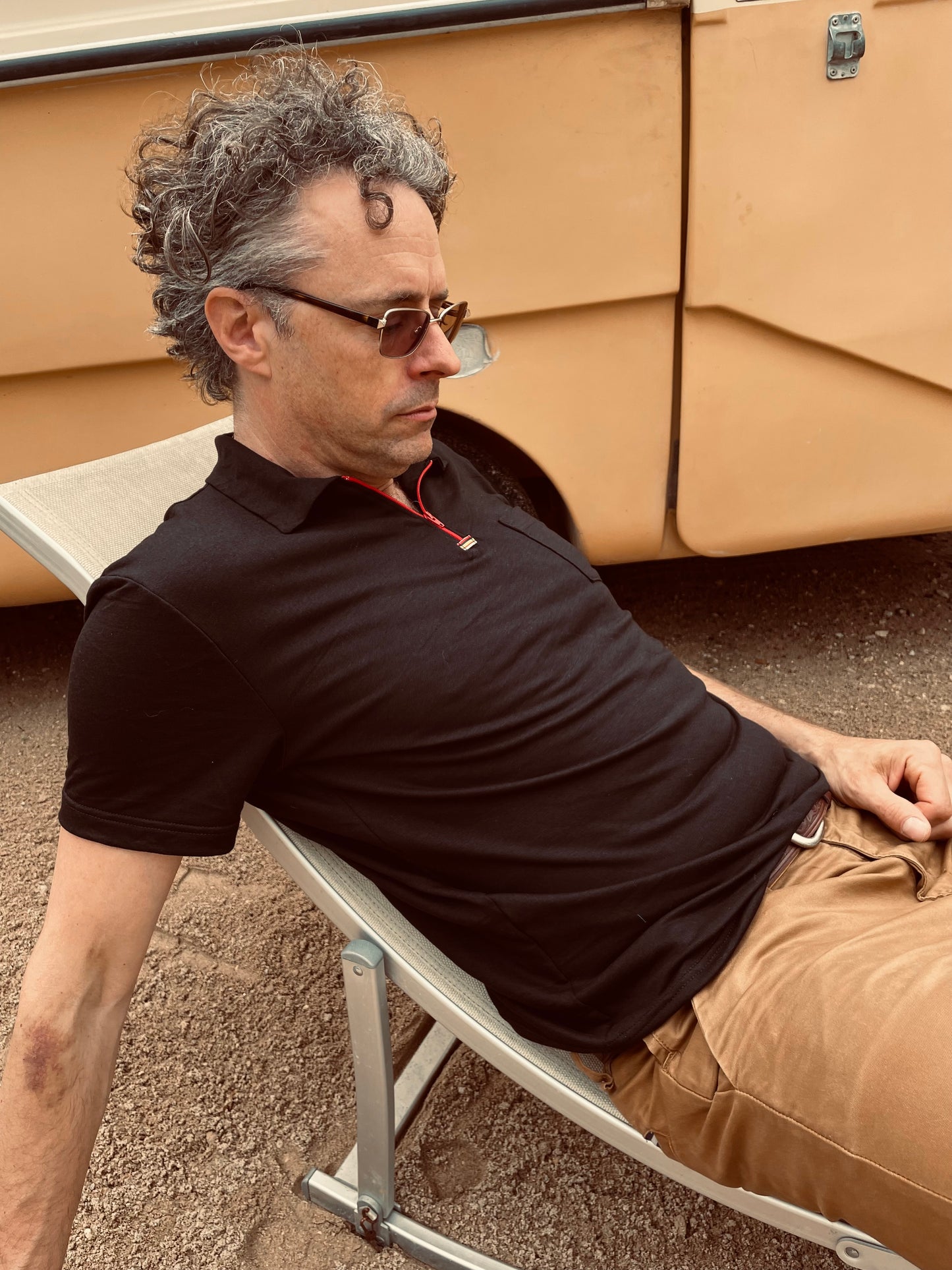 Bamboo French Terry Polo