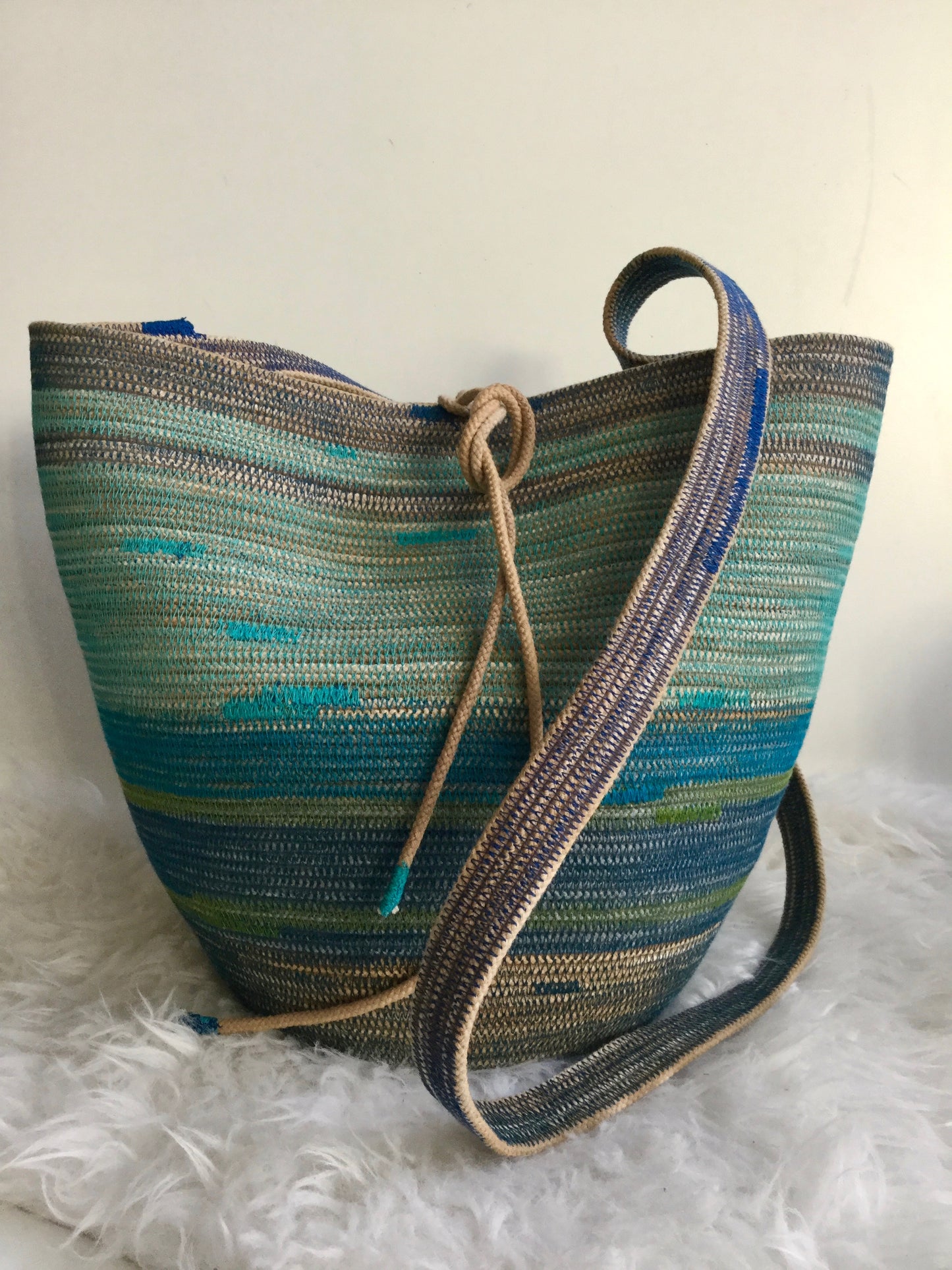 foraging rope basket