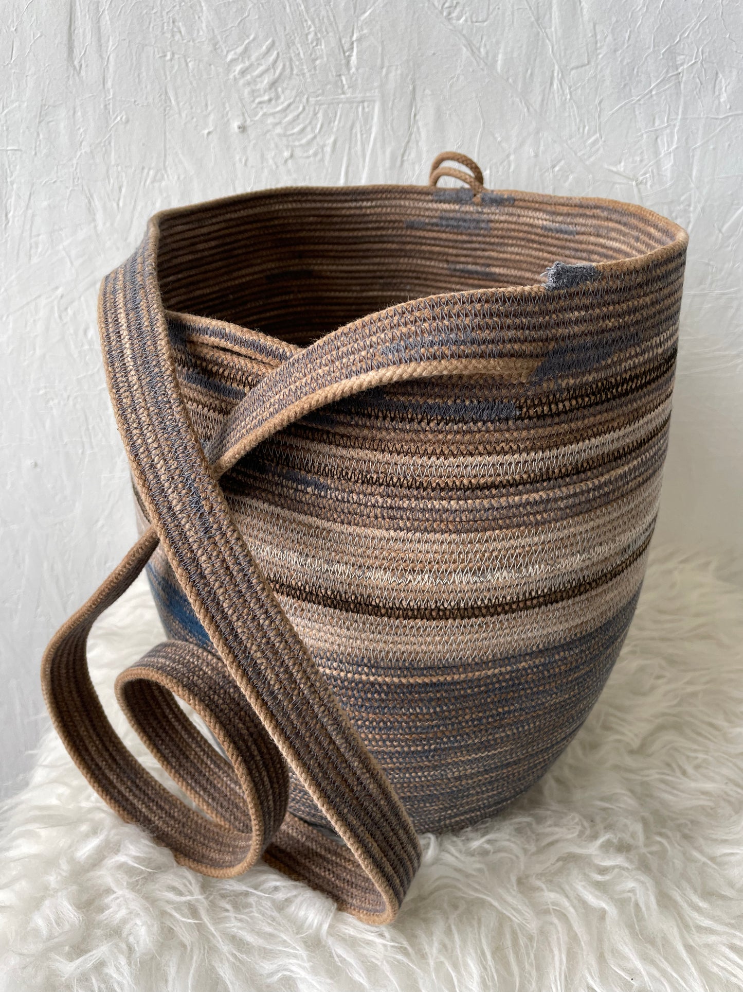 Love Is Blue Foraging Basket