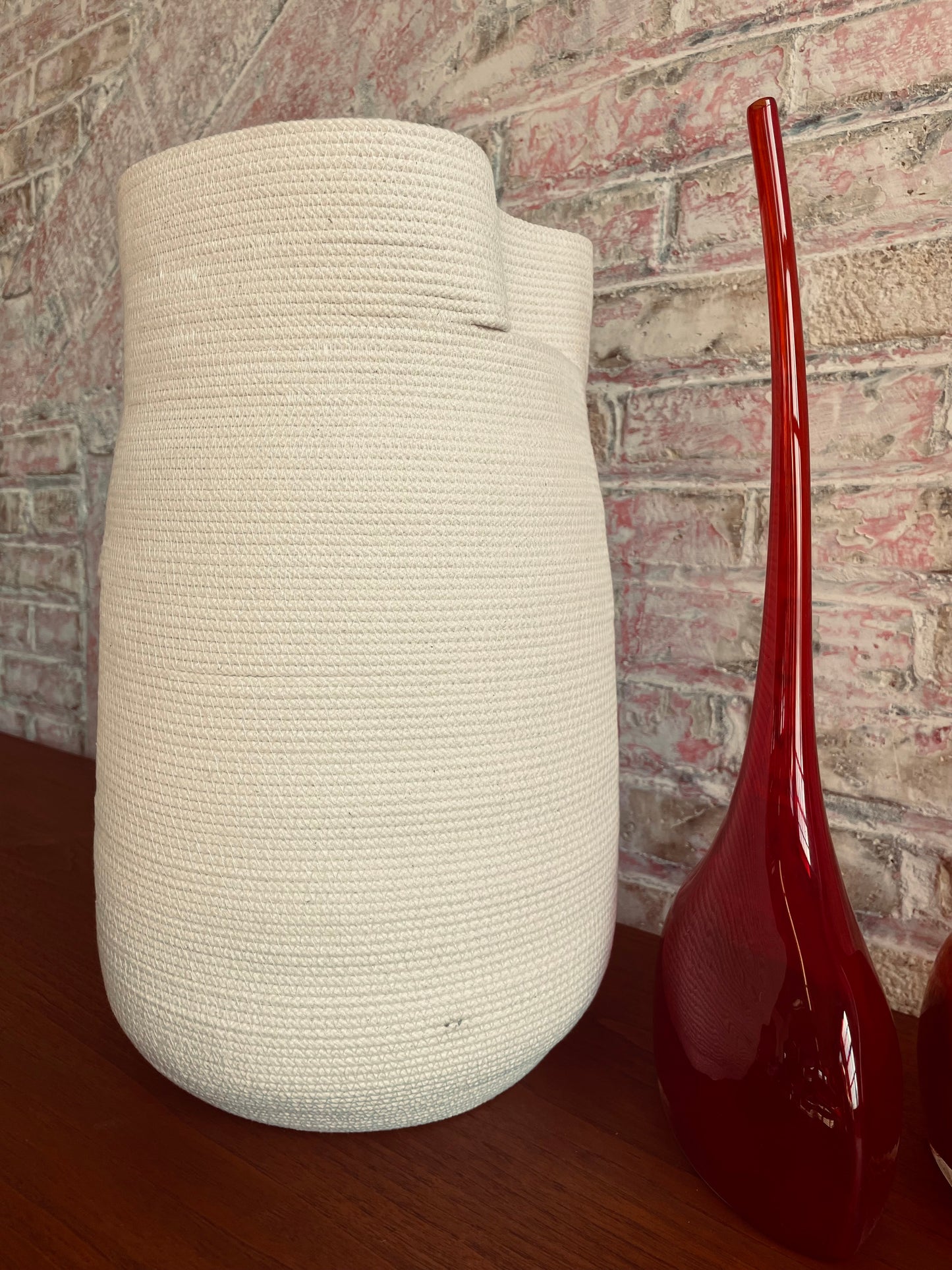 Abstract White Vessel