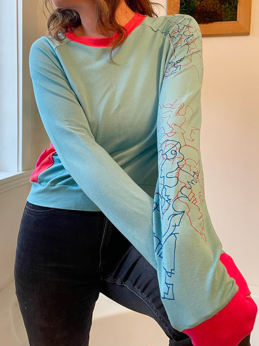 Robin’s Egg Blue Pullover