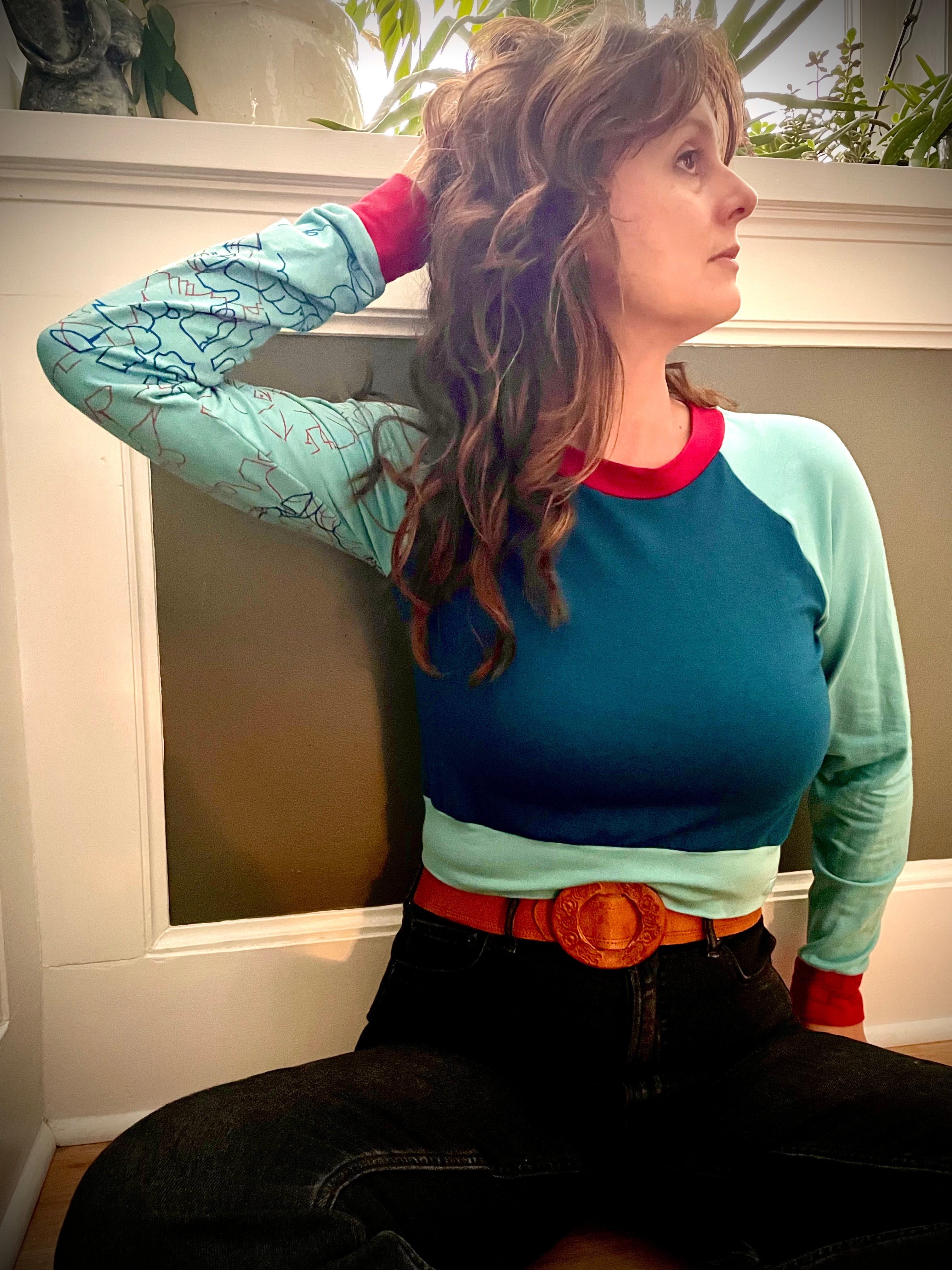 Deep Teal Pullover