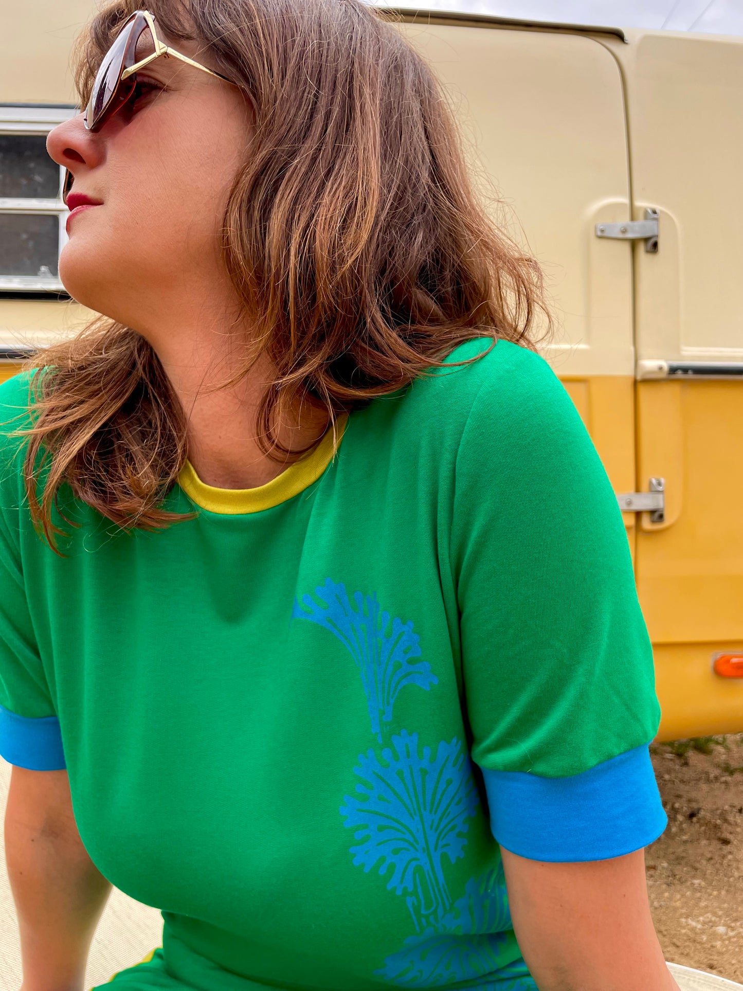 Brazilian Lemonade Mini-Dress