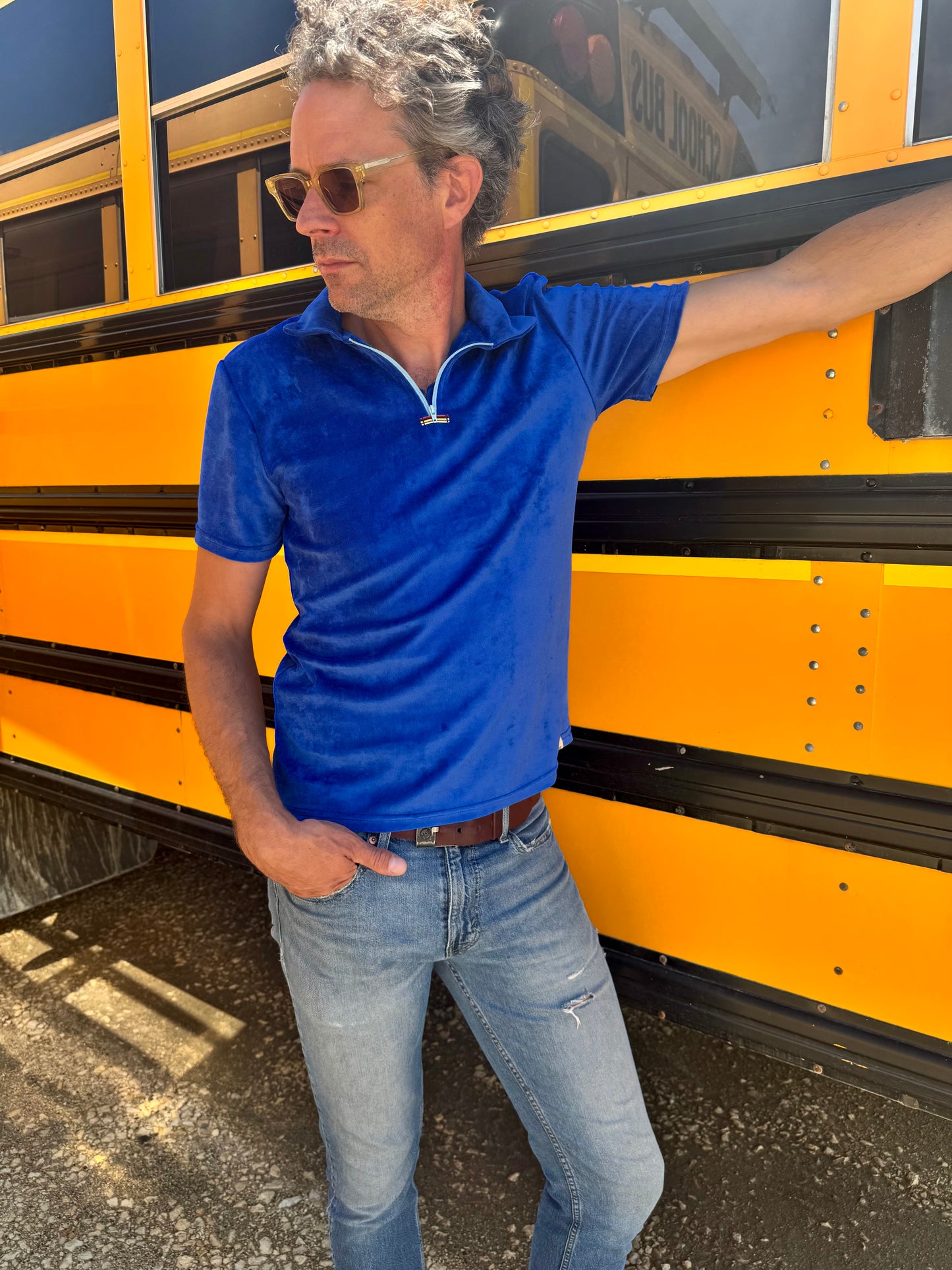 Velour Polo
