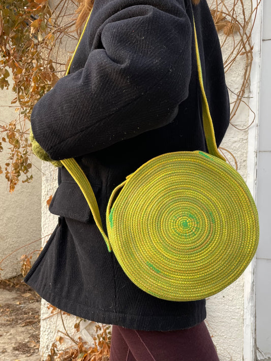 Saint-Tropez Shoulder Purse in Green