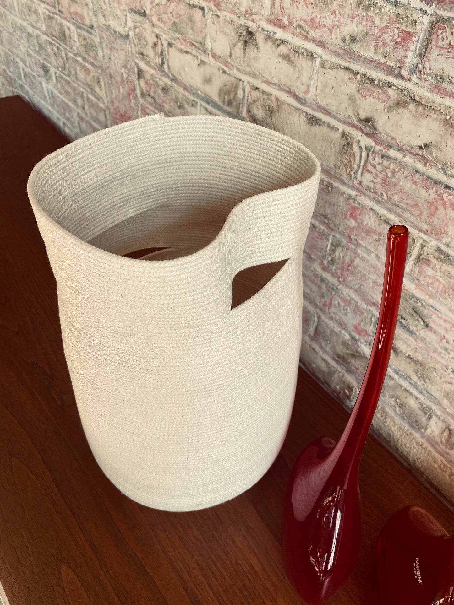 Abstract White Vessel