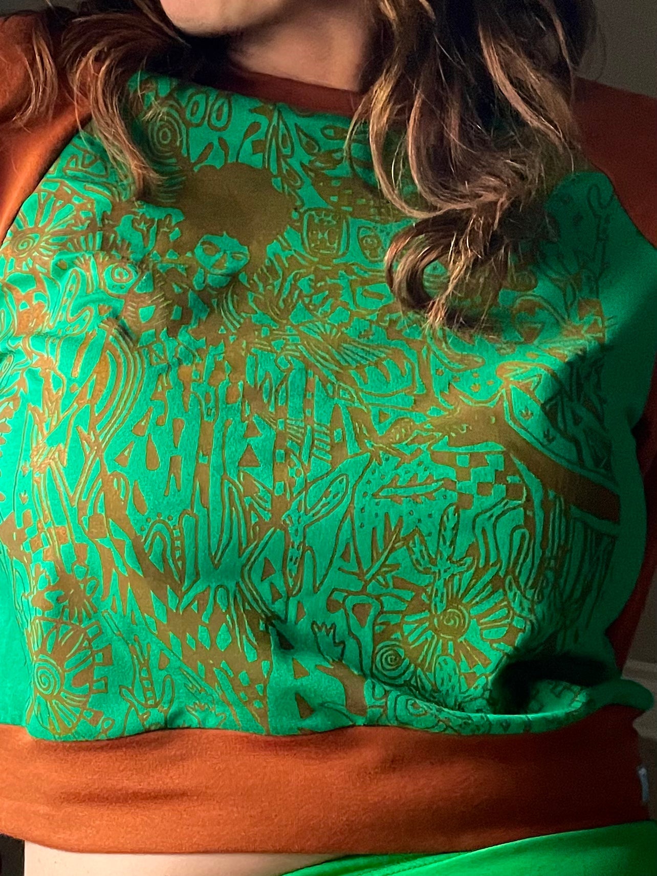 Mint Chocolate Pullover