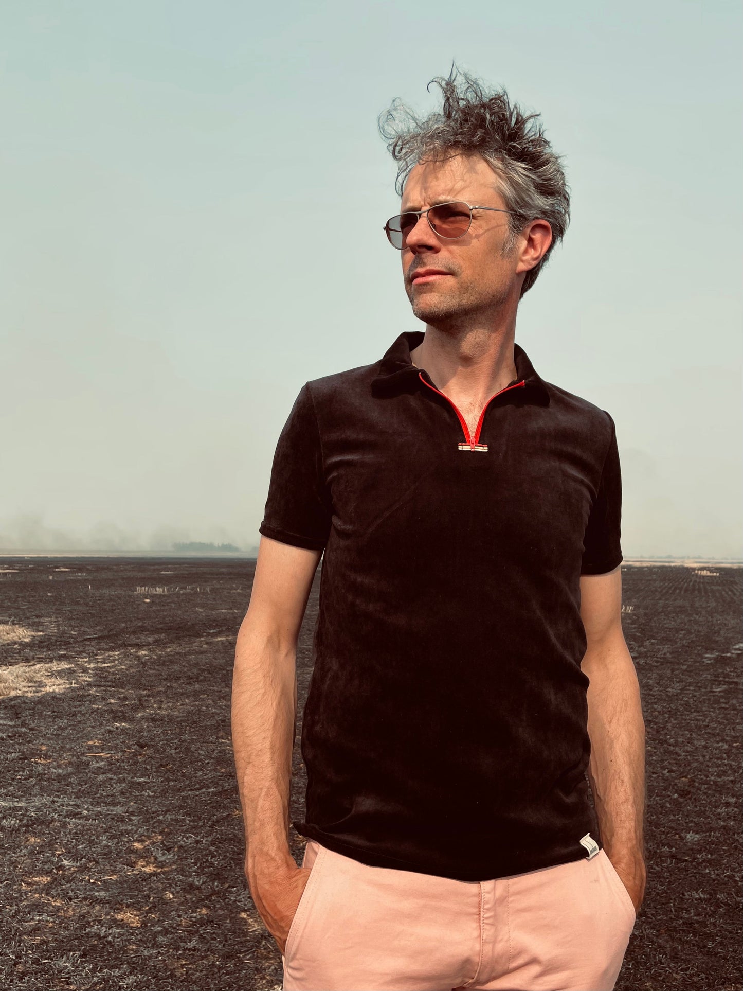 Velour Polo