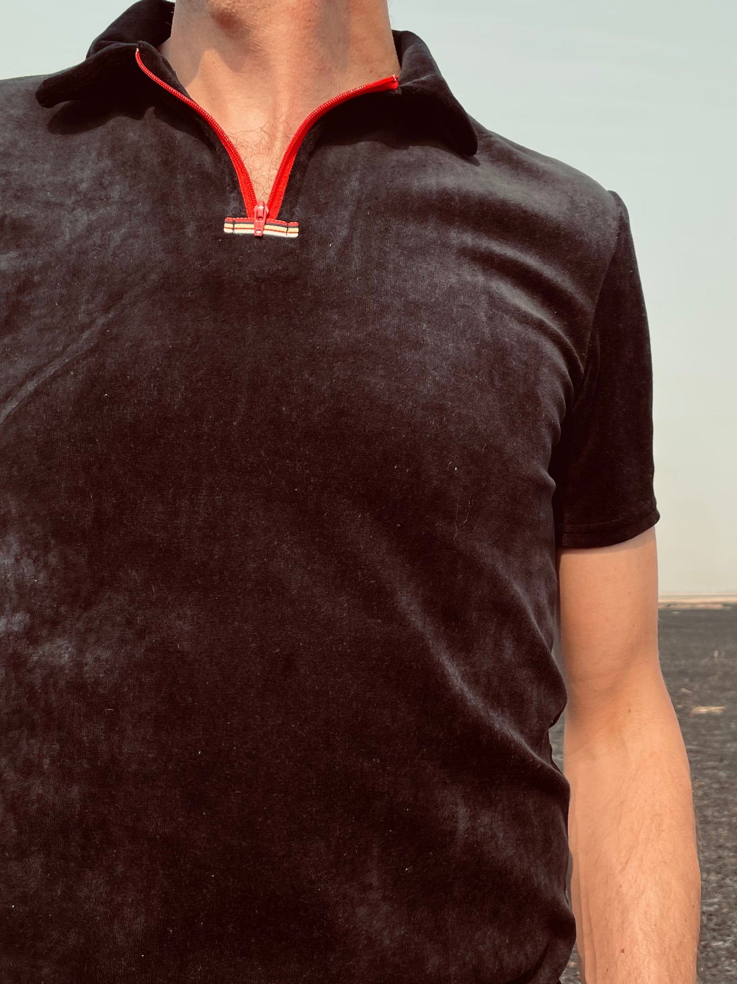 Velour Polo