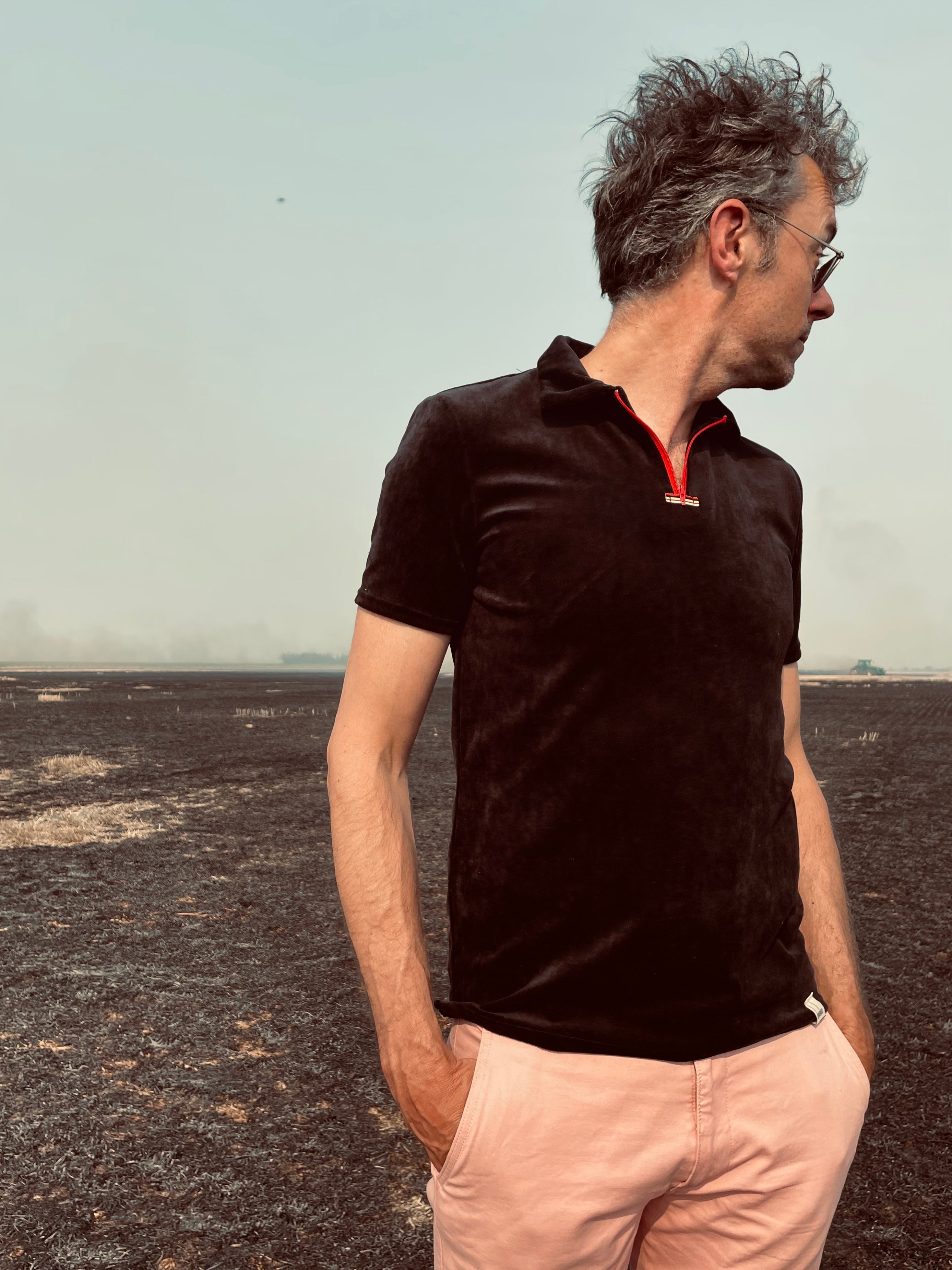 Velour Polo