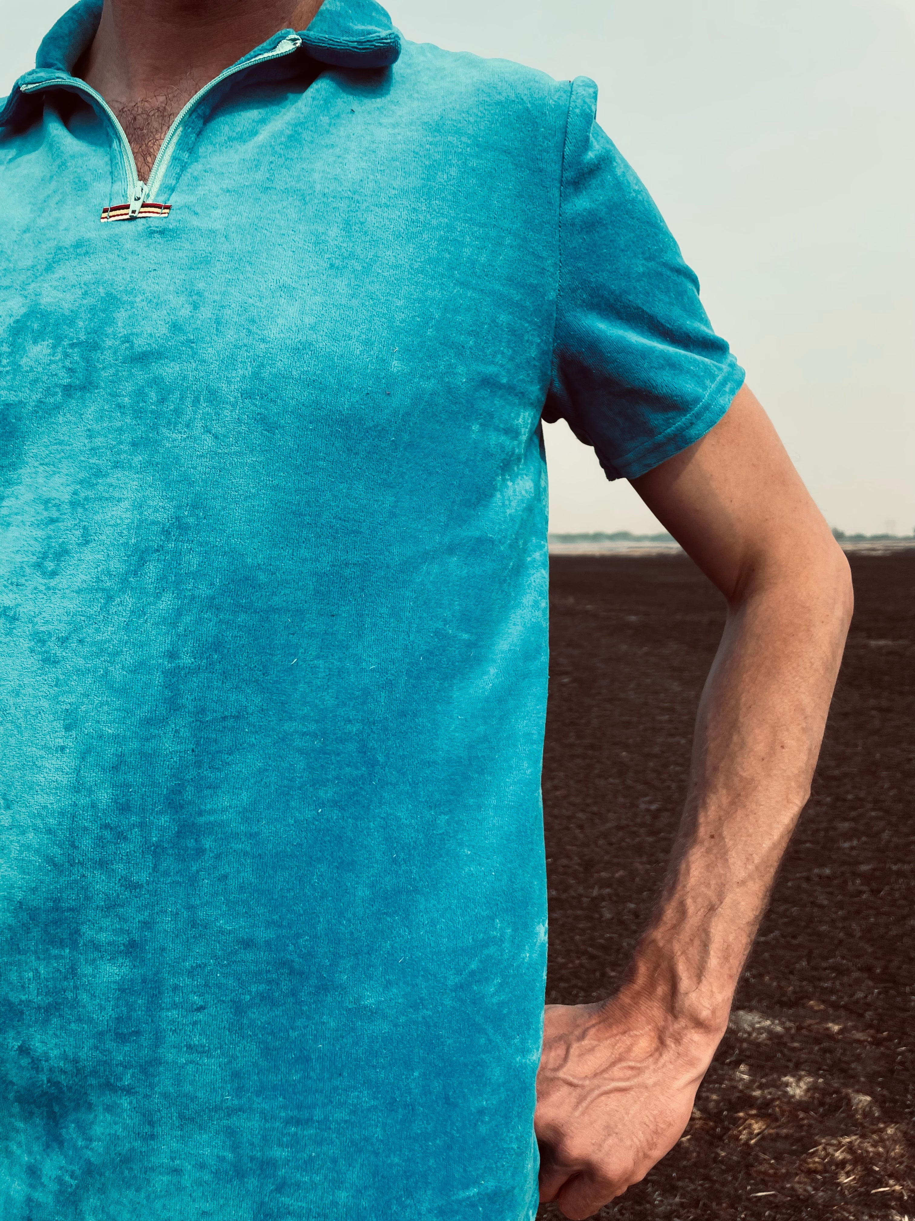 Velour Polo