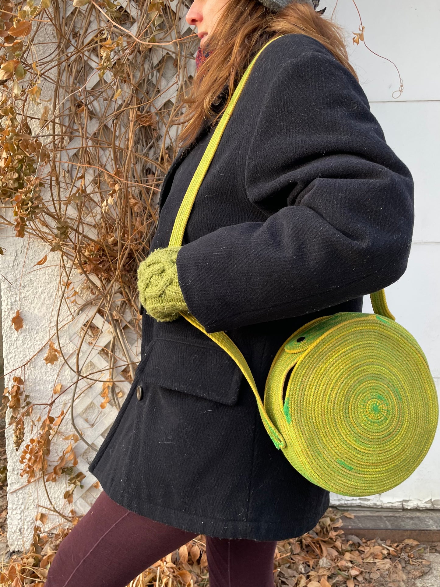 Saint-Tropez Shoulder Purse in Green