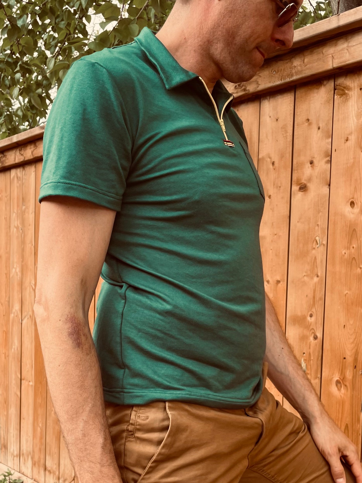 Bamboo French Terry Polo