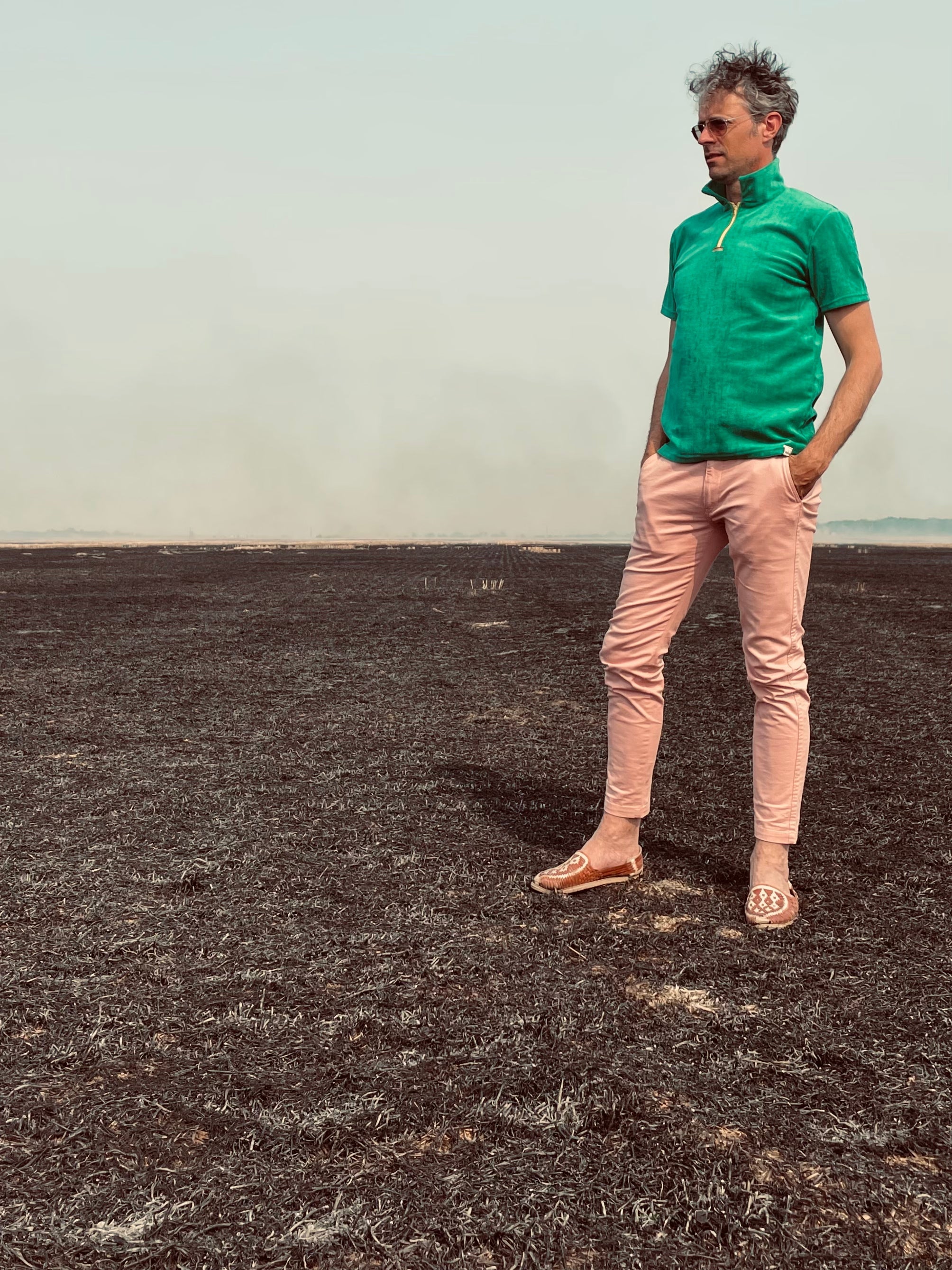 Velour Polo