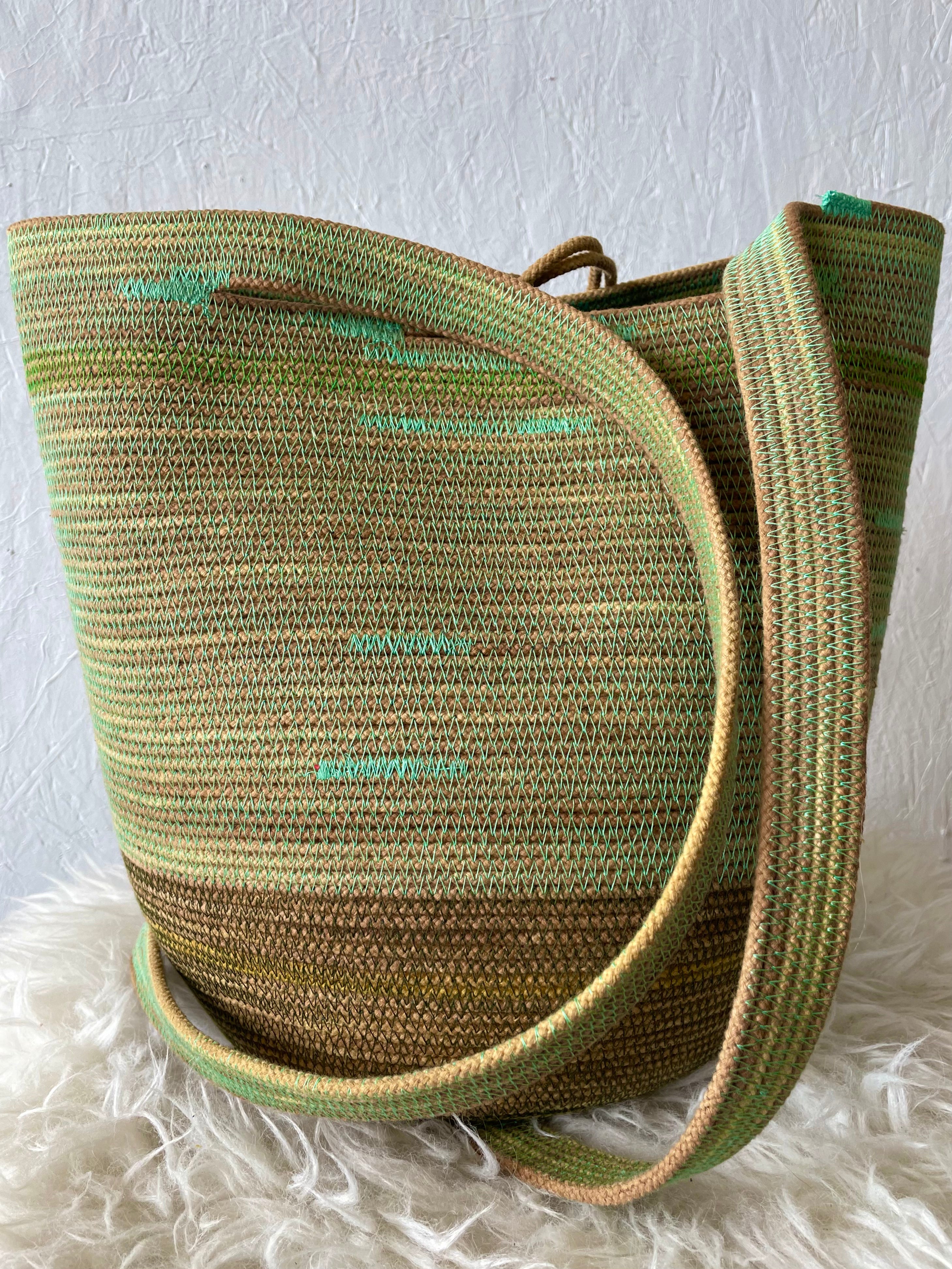 Marsh in Golden Hour Foraging Basket