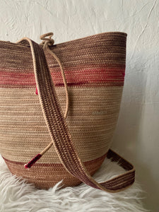 rope basket backpack