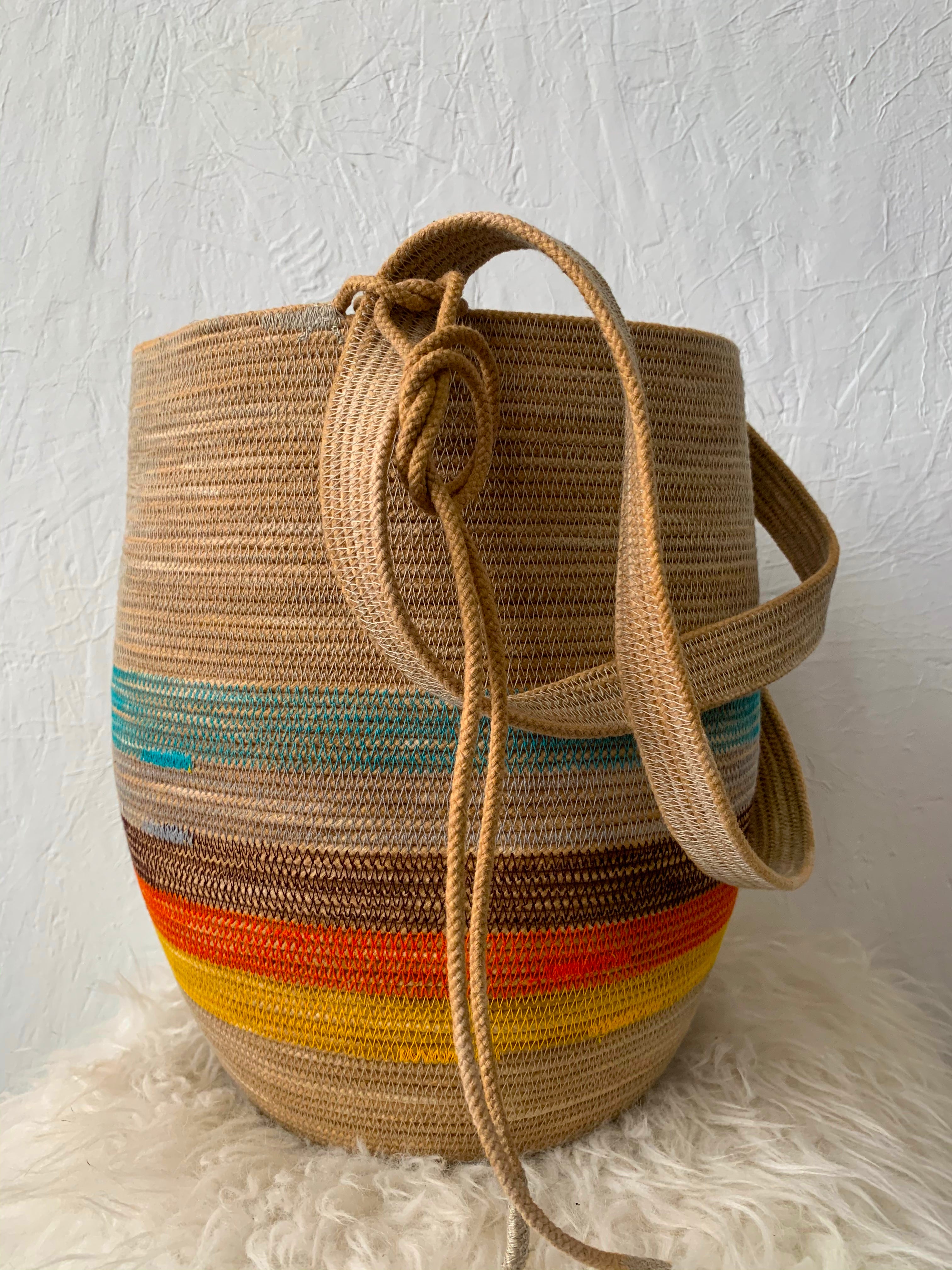 Sound and Vision Foraging Basket