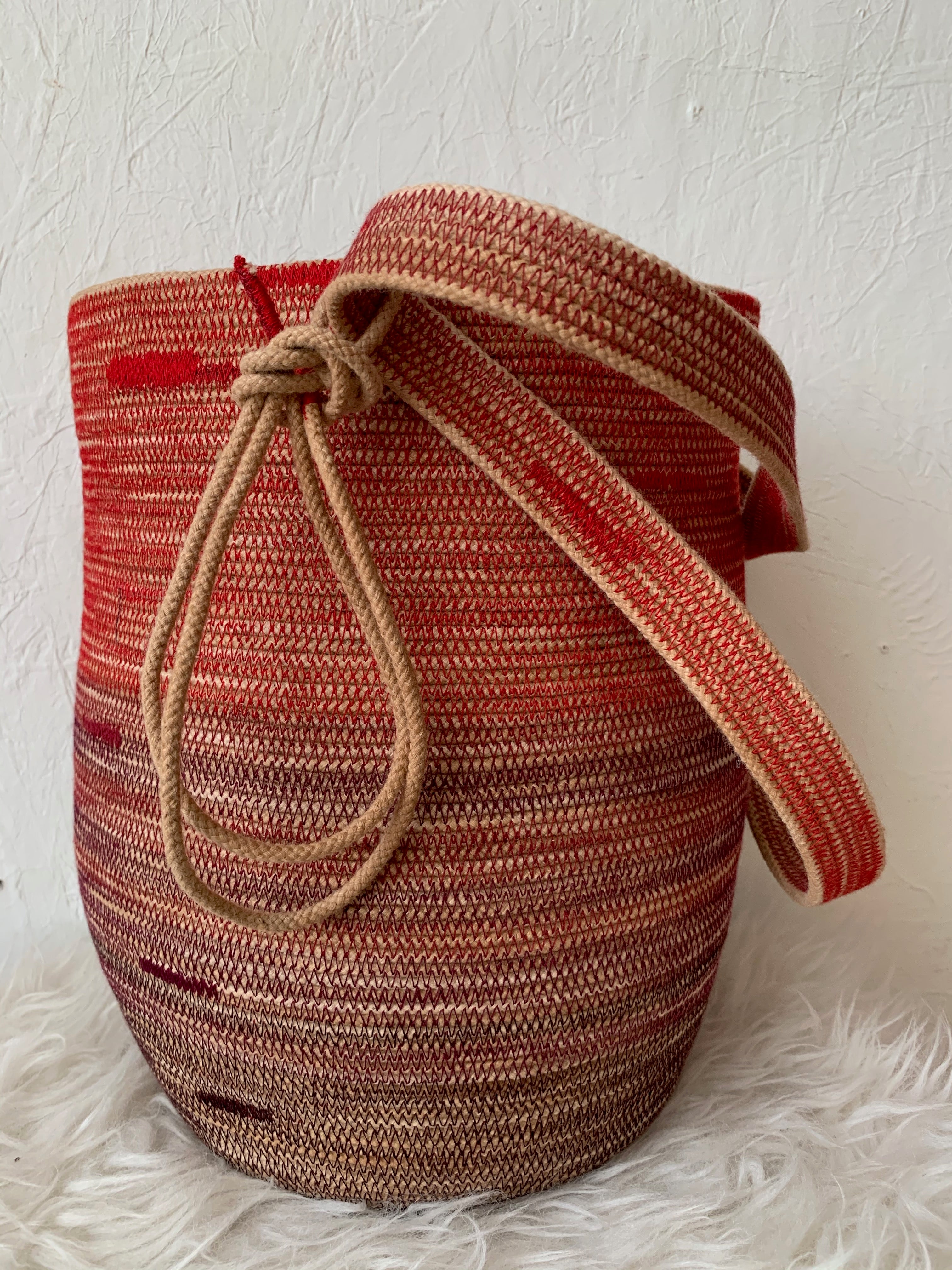 handmade rope basket