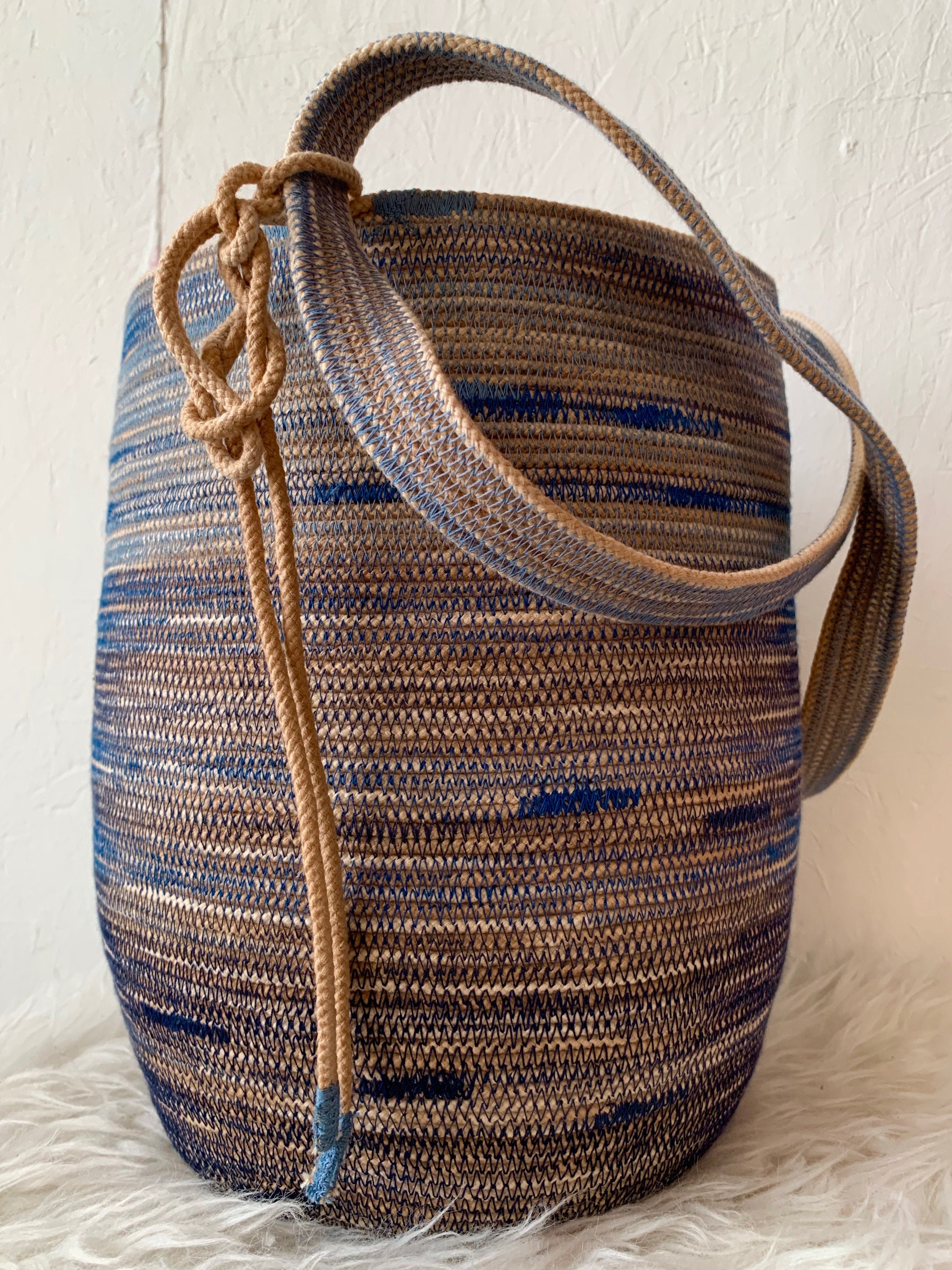 rope basket handmade in canada