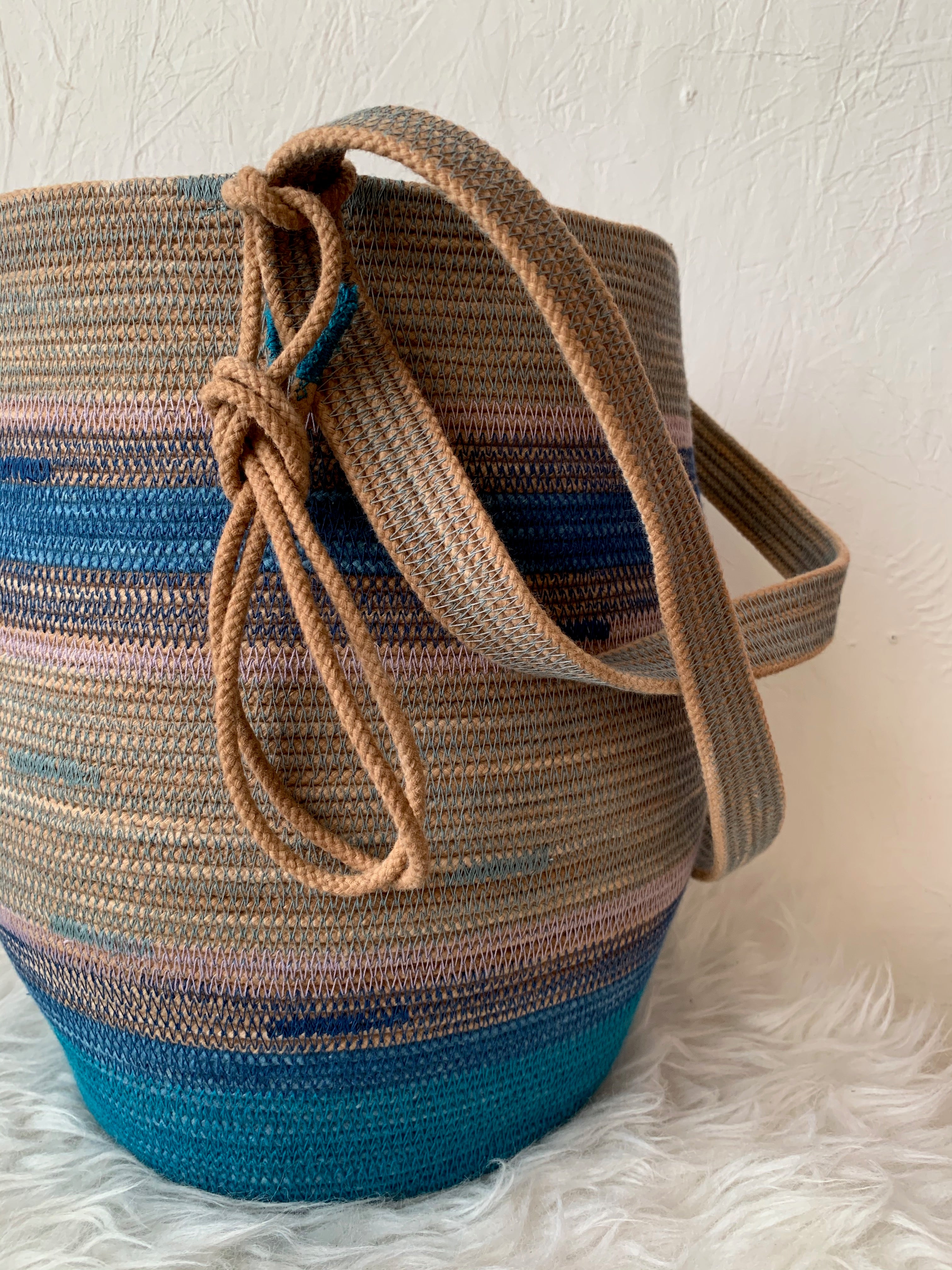 handmade rope basket