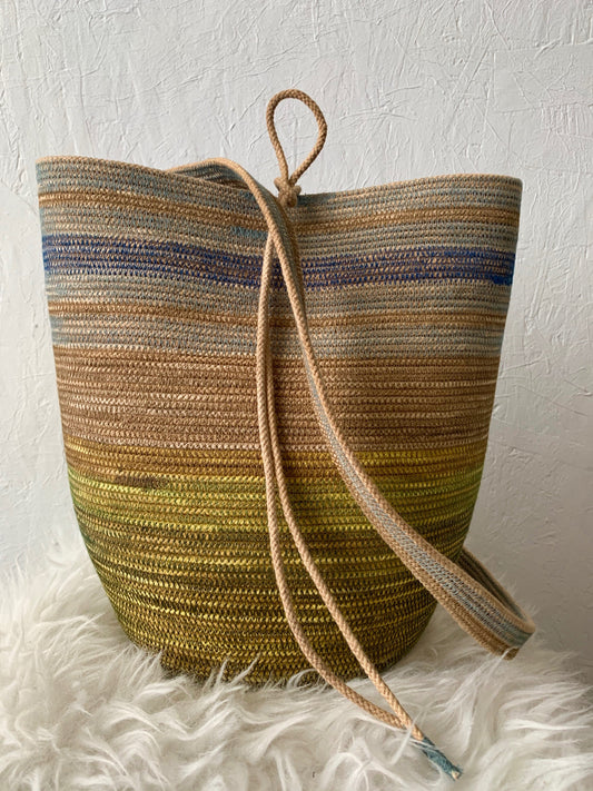 foraging rope basket