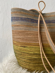 handmade basket backpack