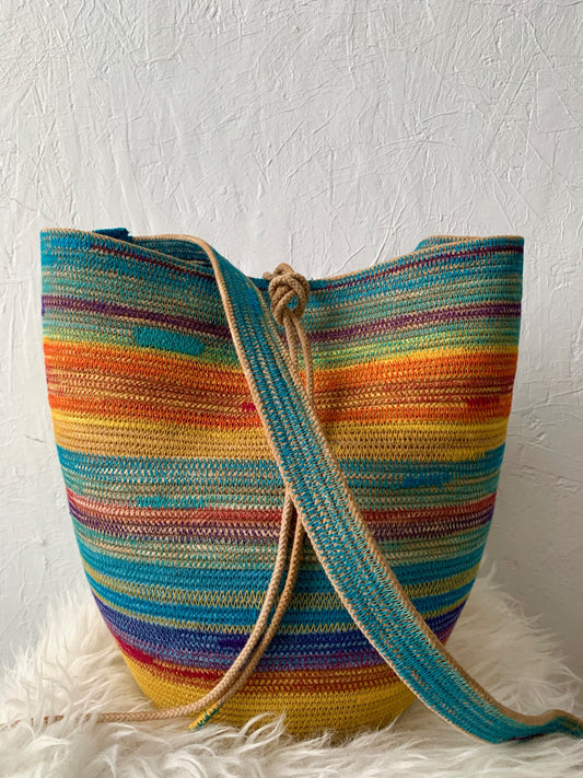 foraging rope basket