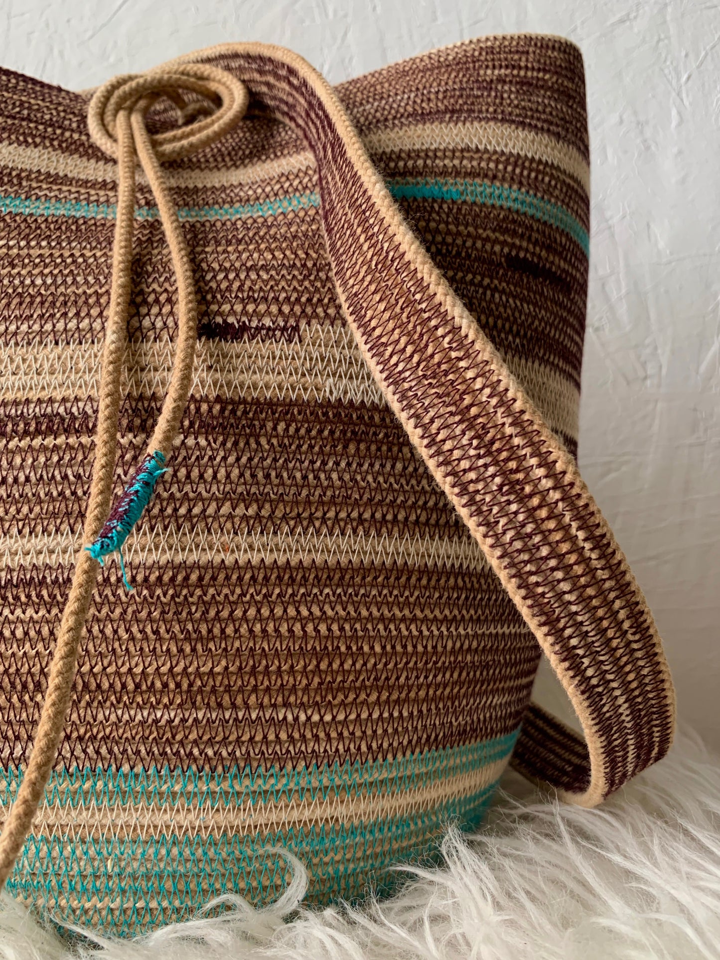 Azure Foraging Basket