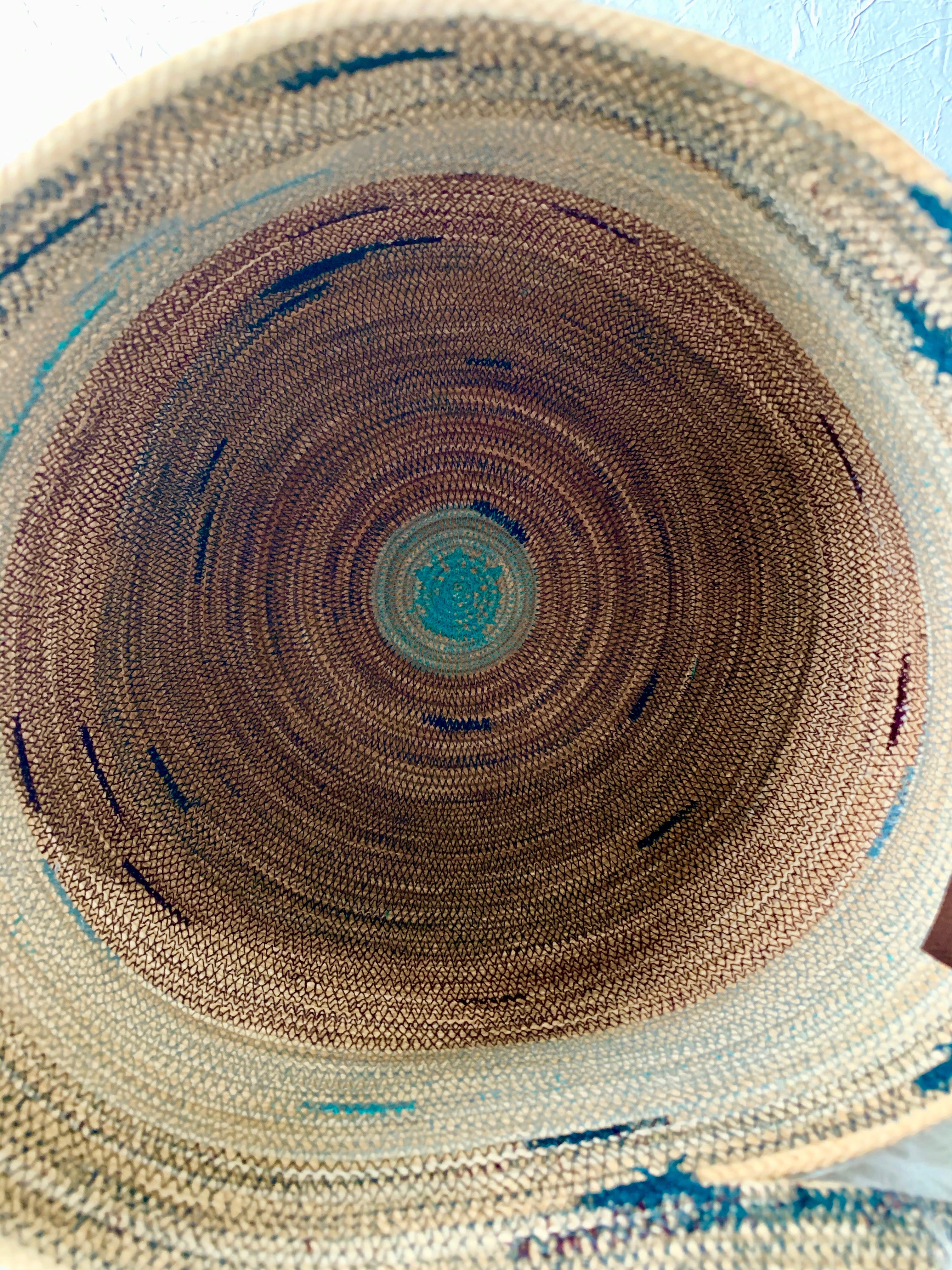 handmade basket backpack