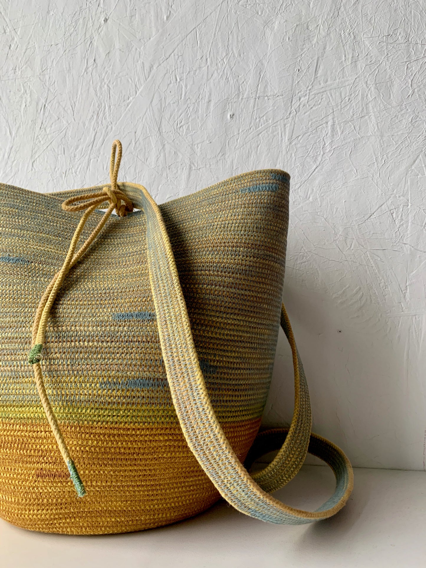 velvet plume rope basket