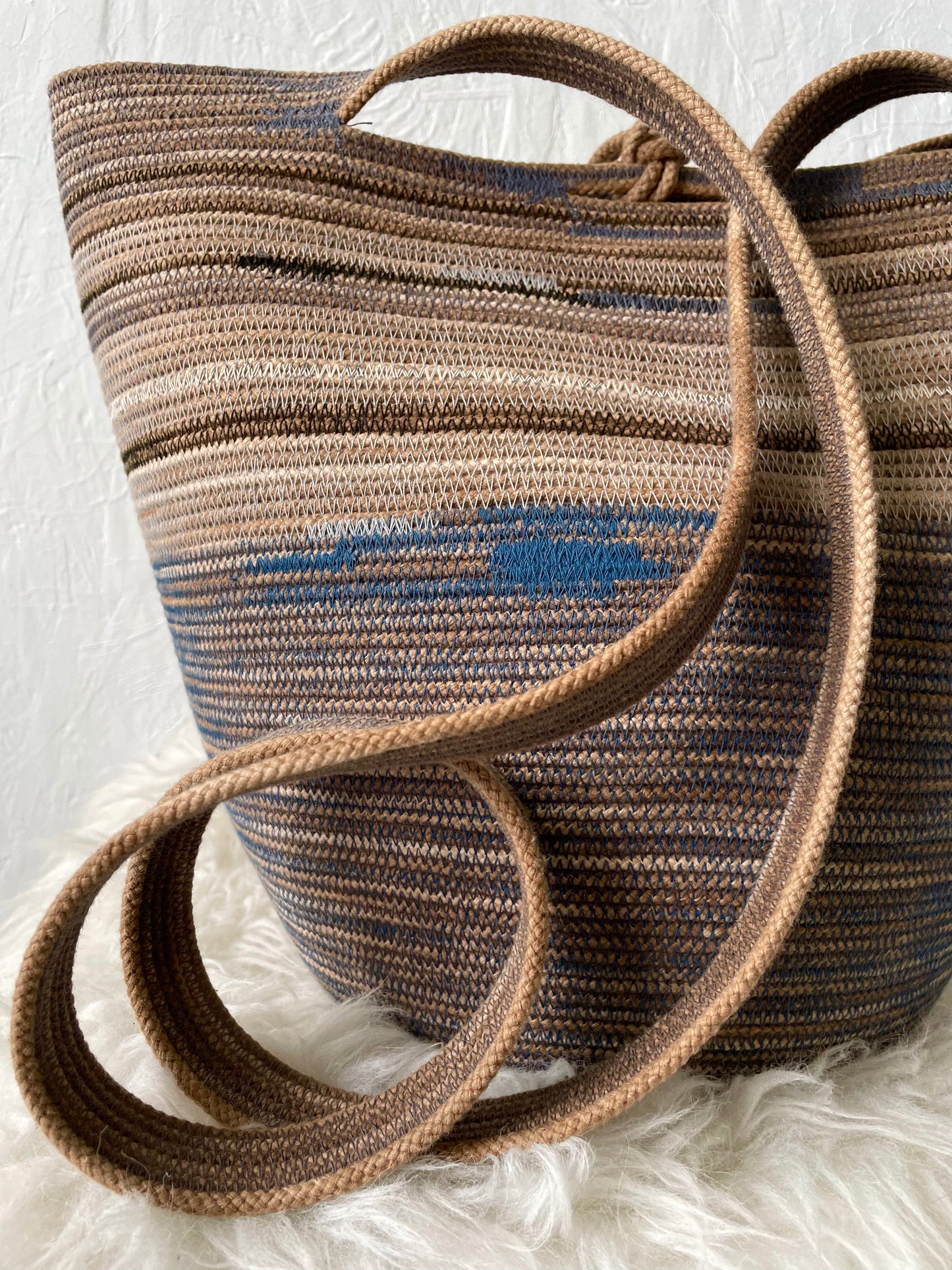 Love Is Blue Foraging Basket