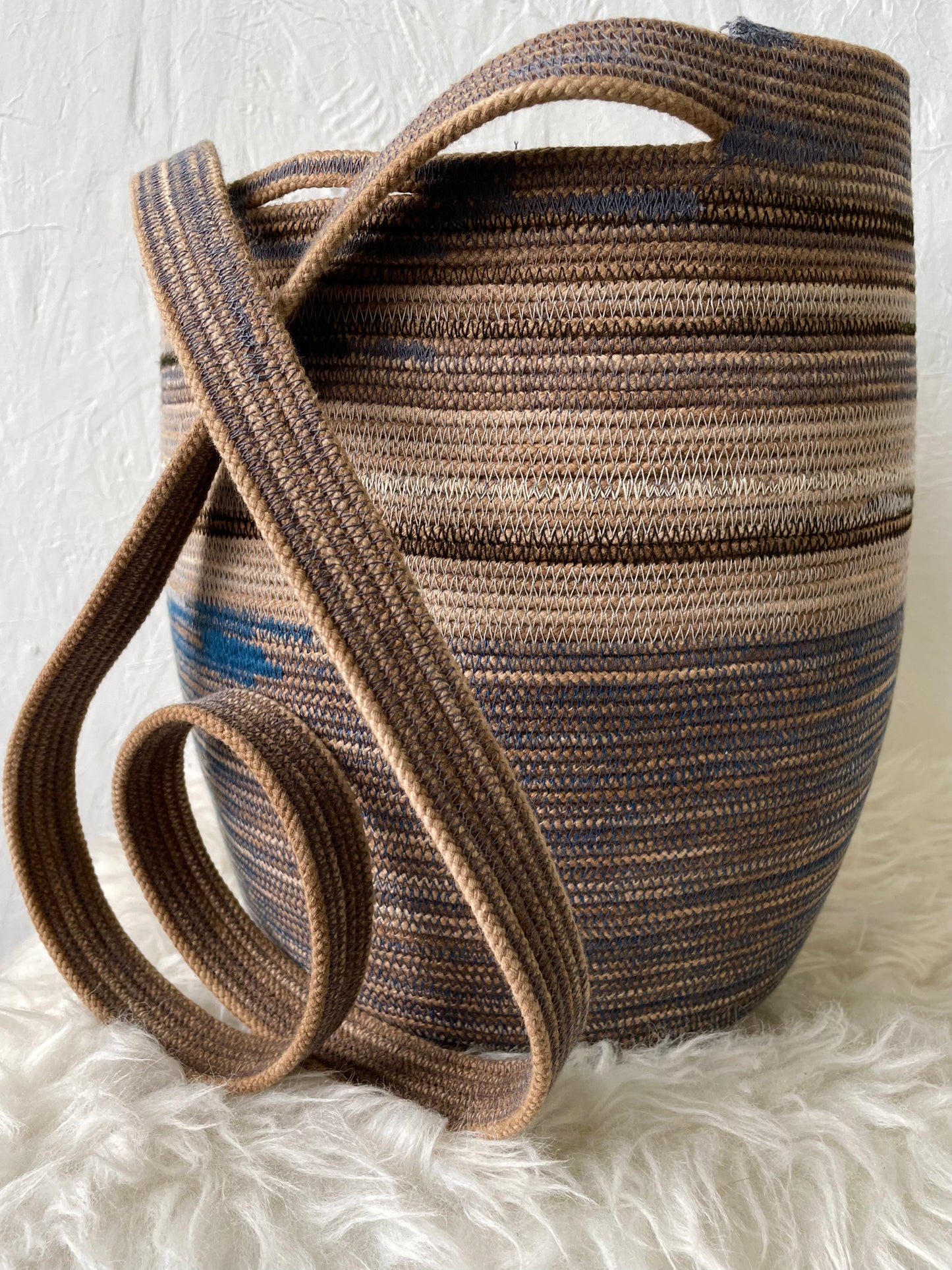 Love Is Blue Foraging Basket