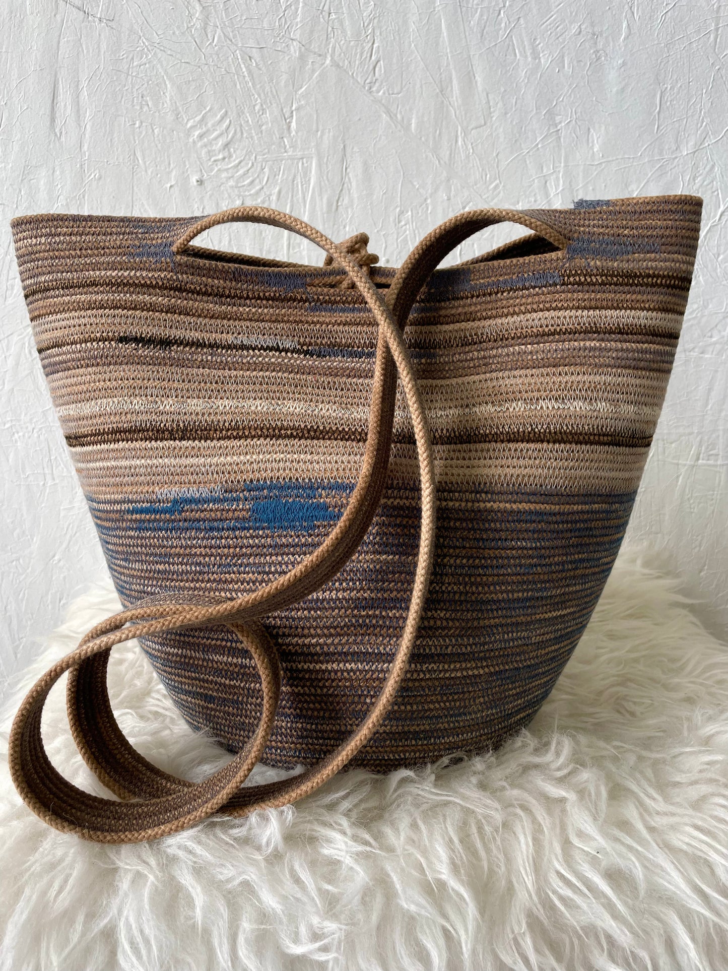 Love Is Blue Foraging Basket