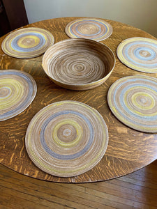 6 Placemats with Matching Platter