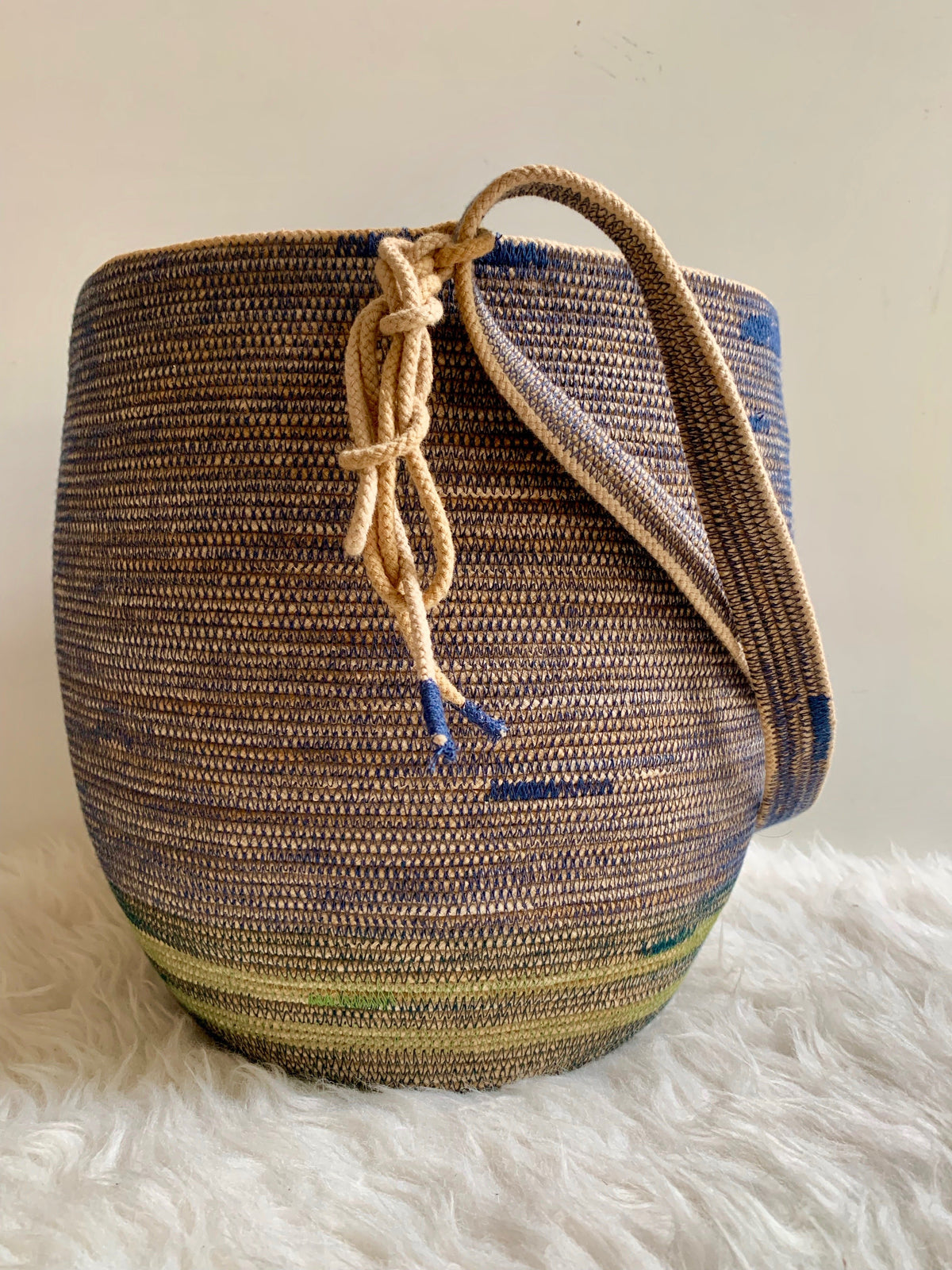 handmade rope basket
