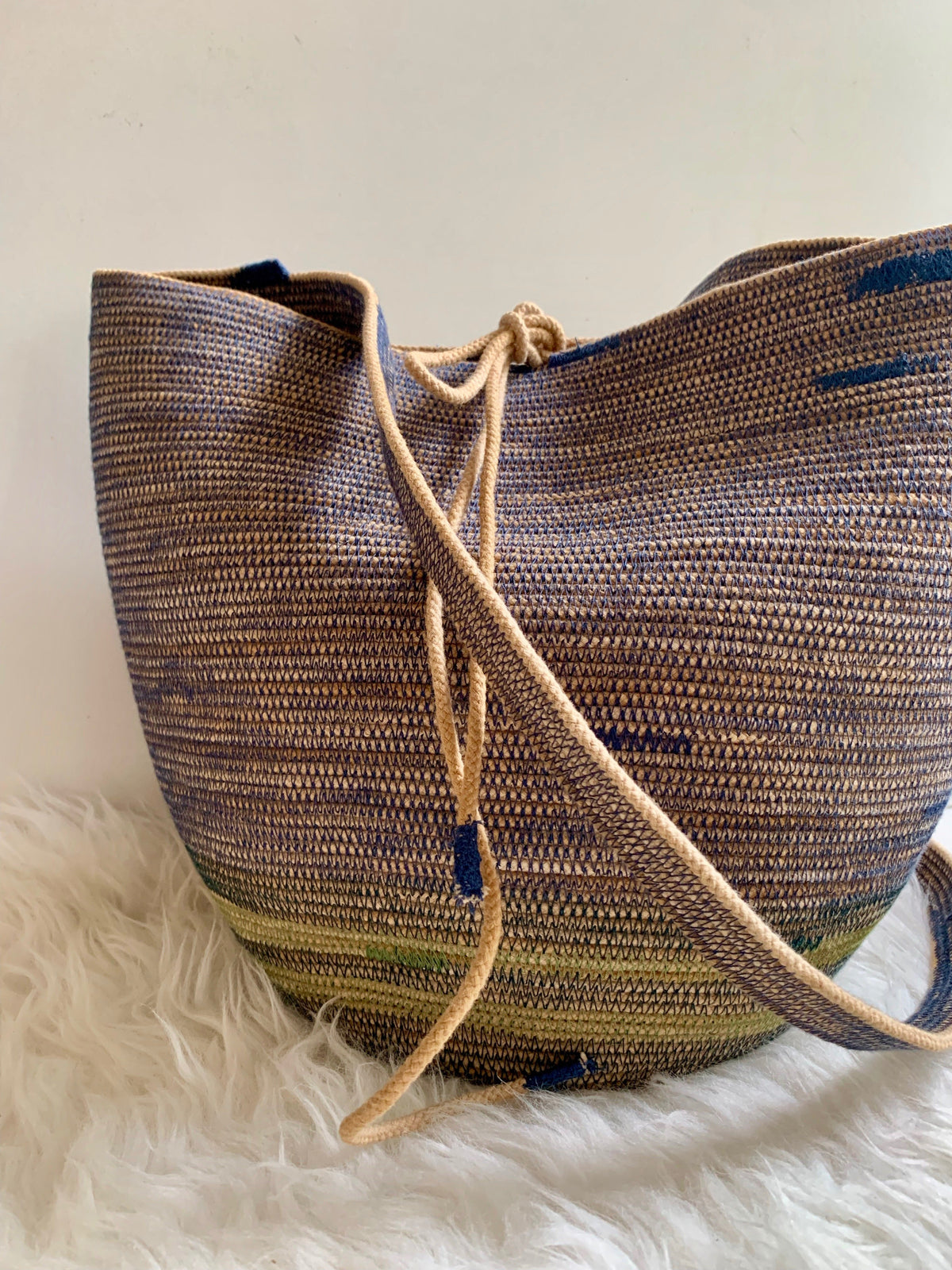 artisan rope basket made in canada