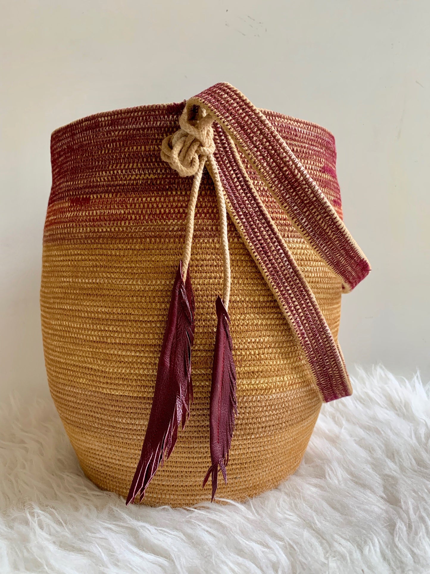 handmade foraging basket