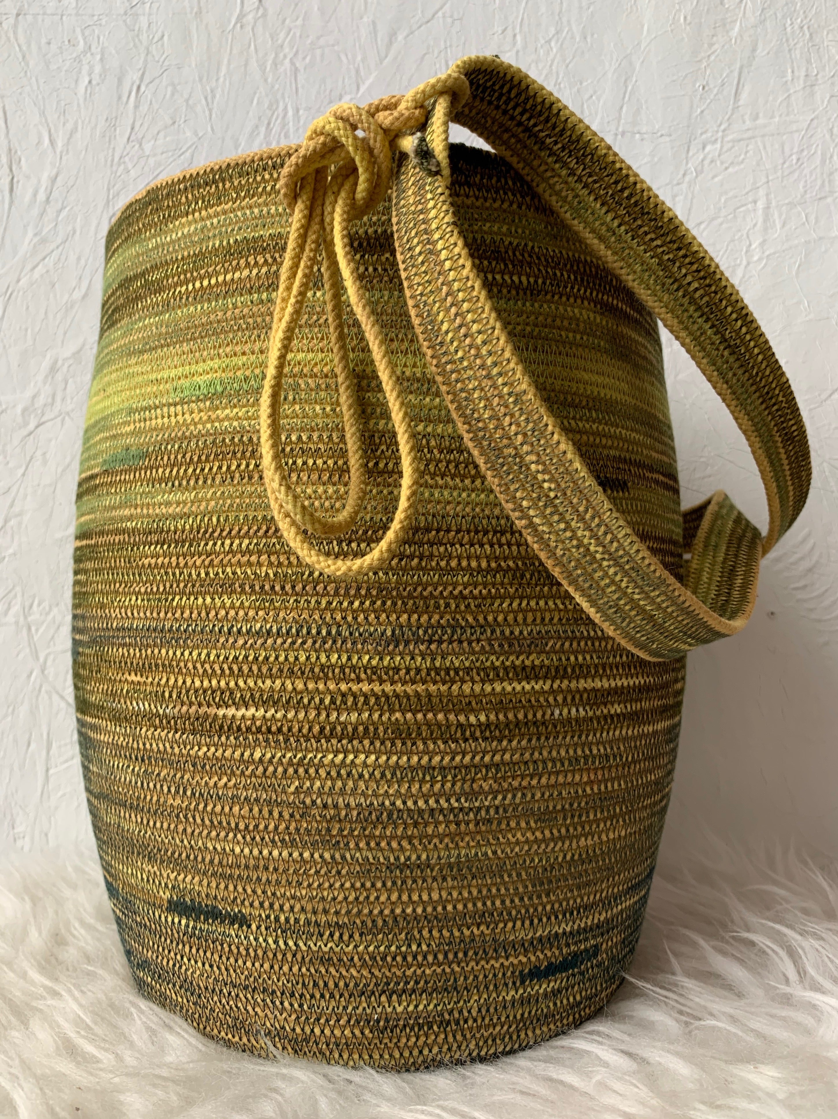 luscious green foraging basket