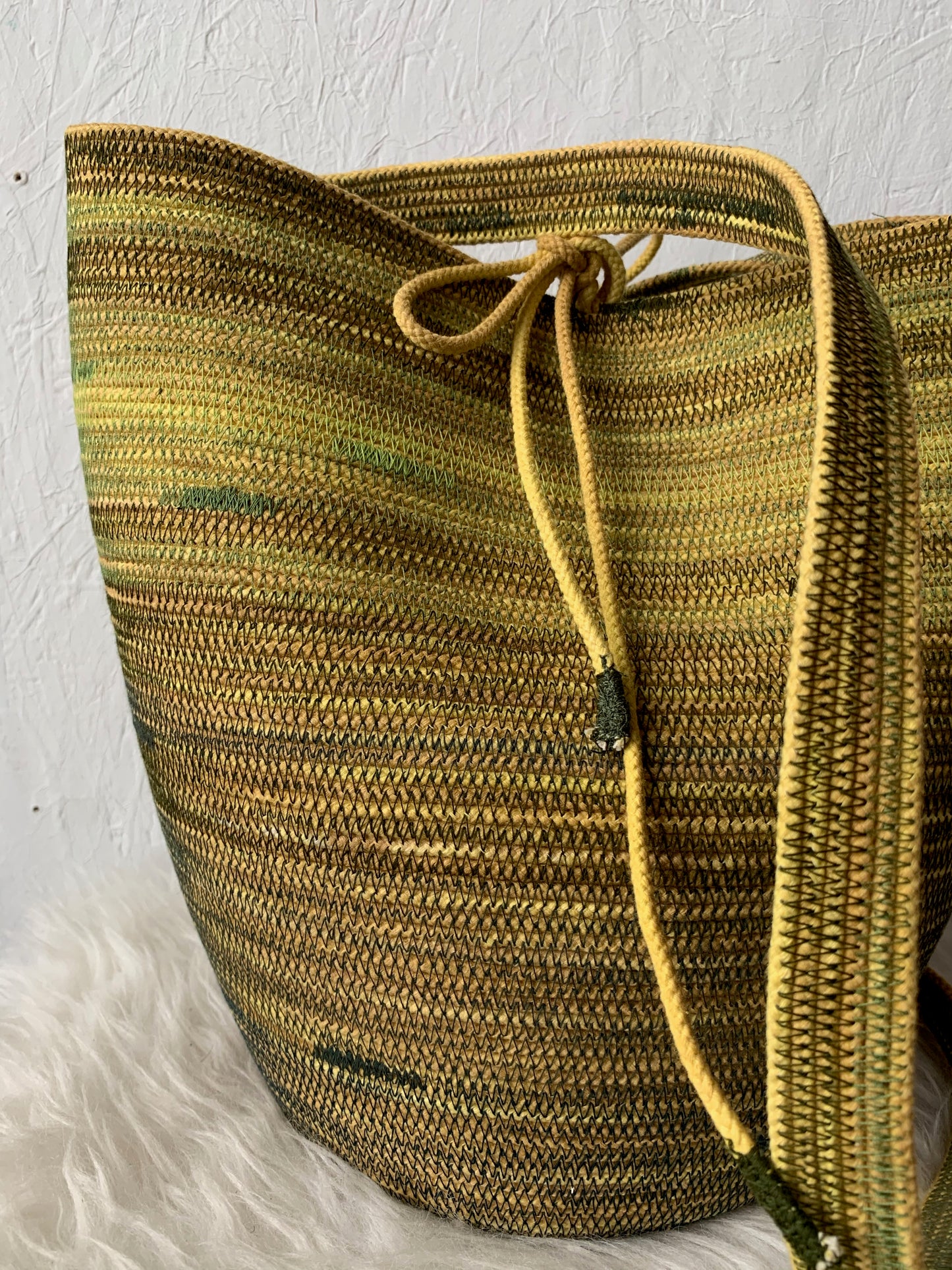 handmade rope basket